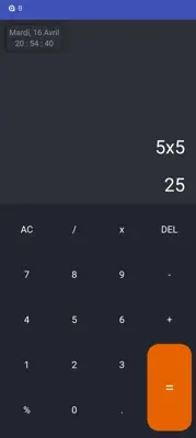 Calculatrice Simple android App screenshot 2